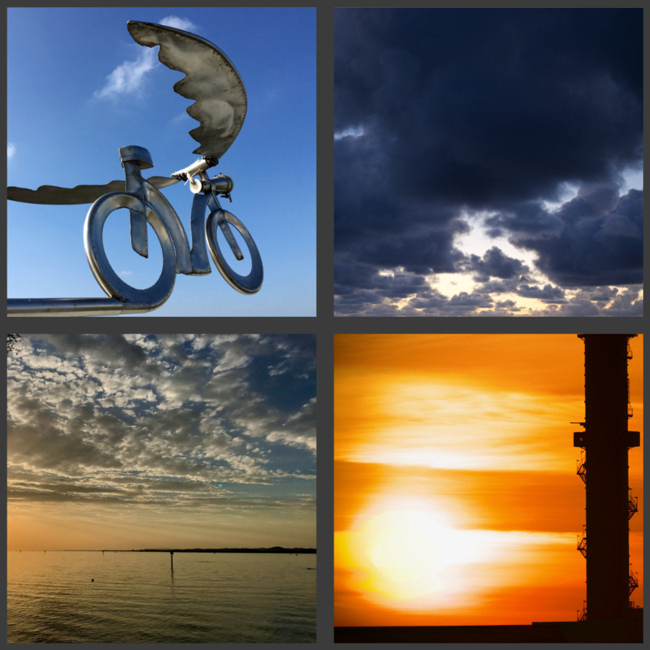 Methode für Einstieg und Reflexion mit 28 Bildmotiven zum Thema Himmel als JPG zum Download