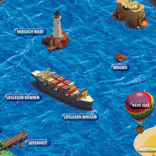 Landkarte für Coaching und Befindlichkeit zum Download JPG