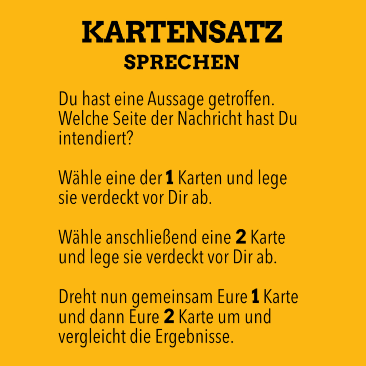 Übung zur Kommunikationstheorie Kommunikationsquadrat vier Seiten einer Nachricht