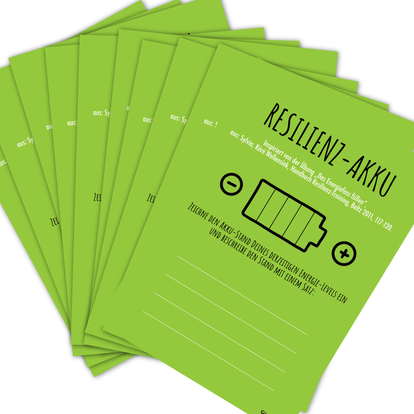 Postkarten für Ressourcenarbeit und Resilienz