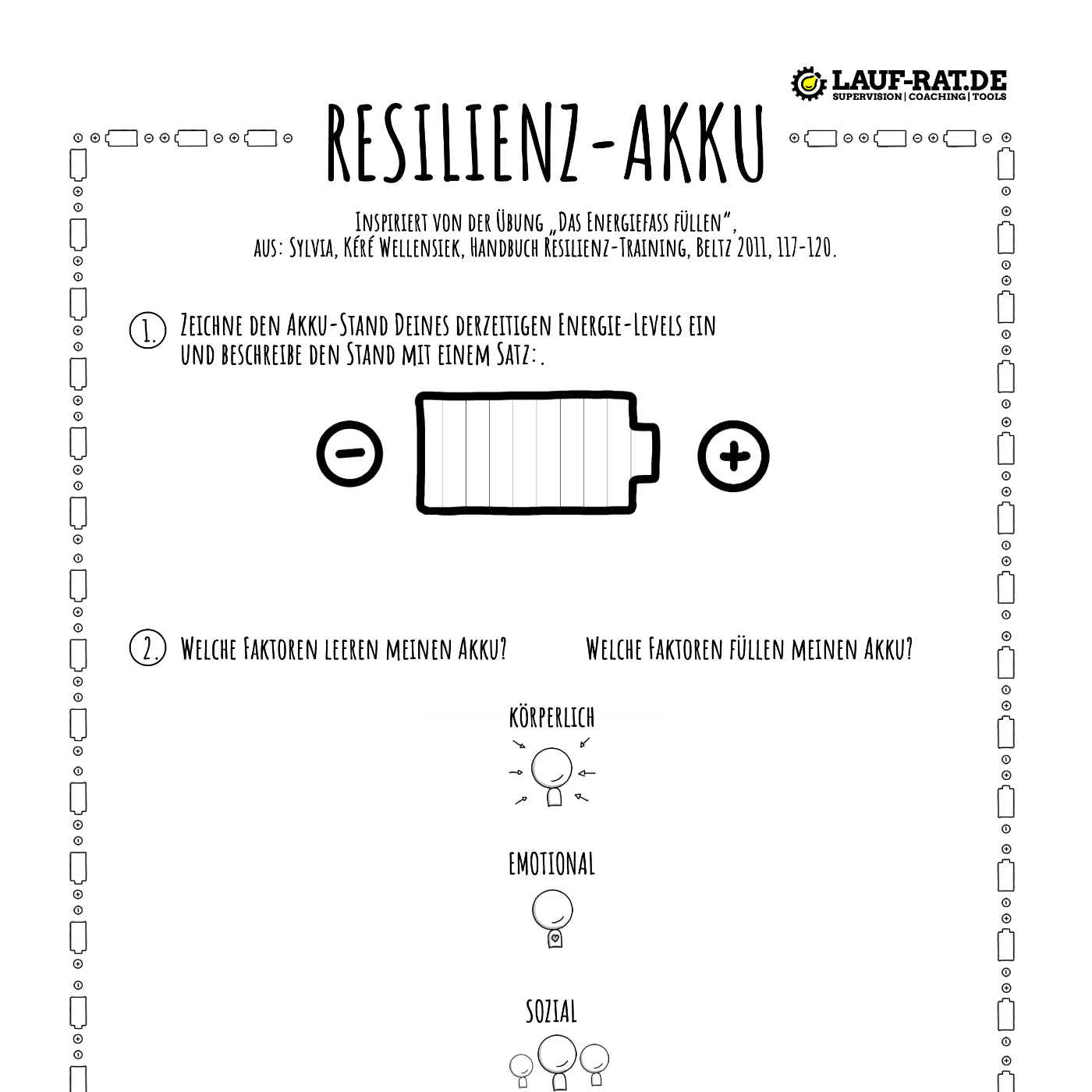 Kostenlose Methode als PDF für Resilienz-Training