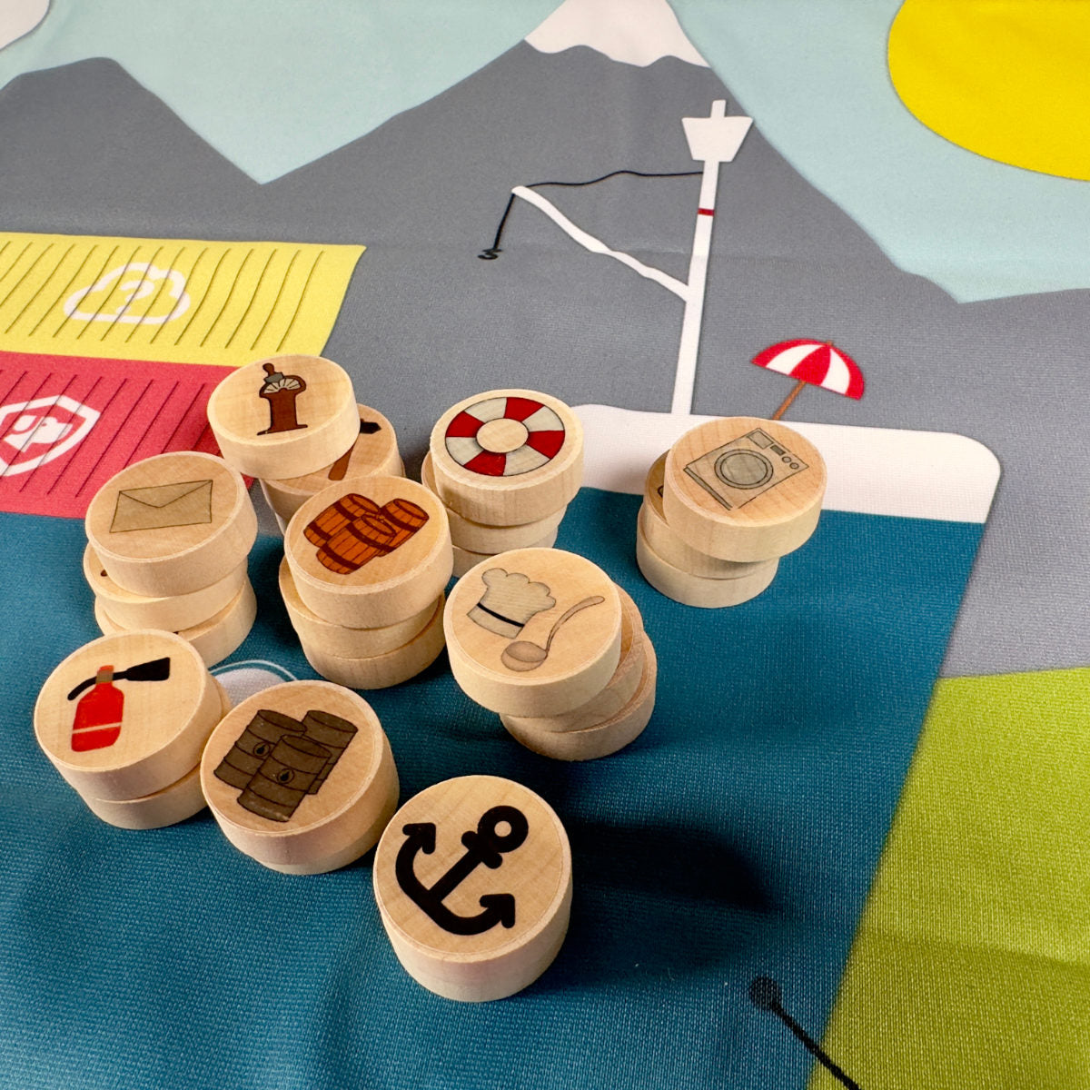 Rollen und Aufgaben im Team klären und Erwartungen abstecken. Große Reflexionskarte mit dem Motiv Schiff