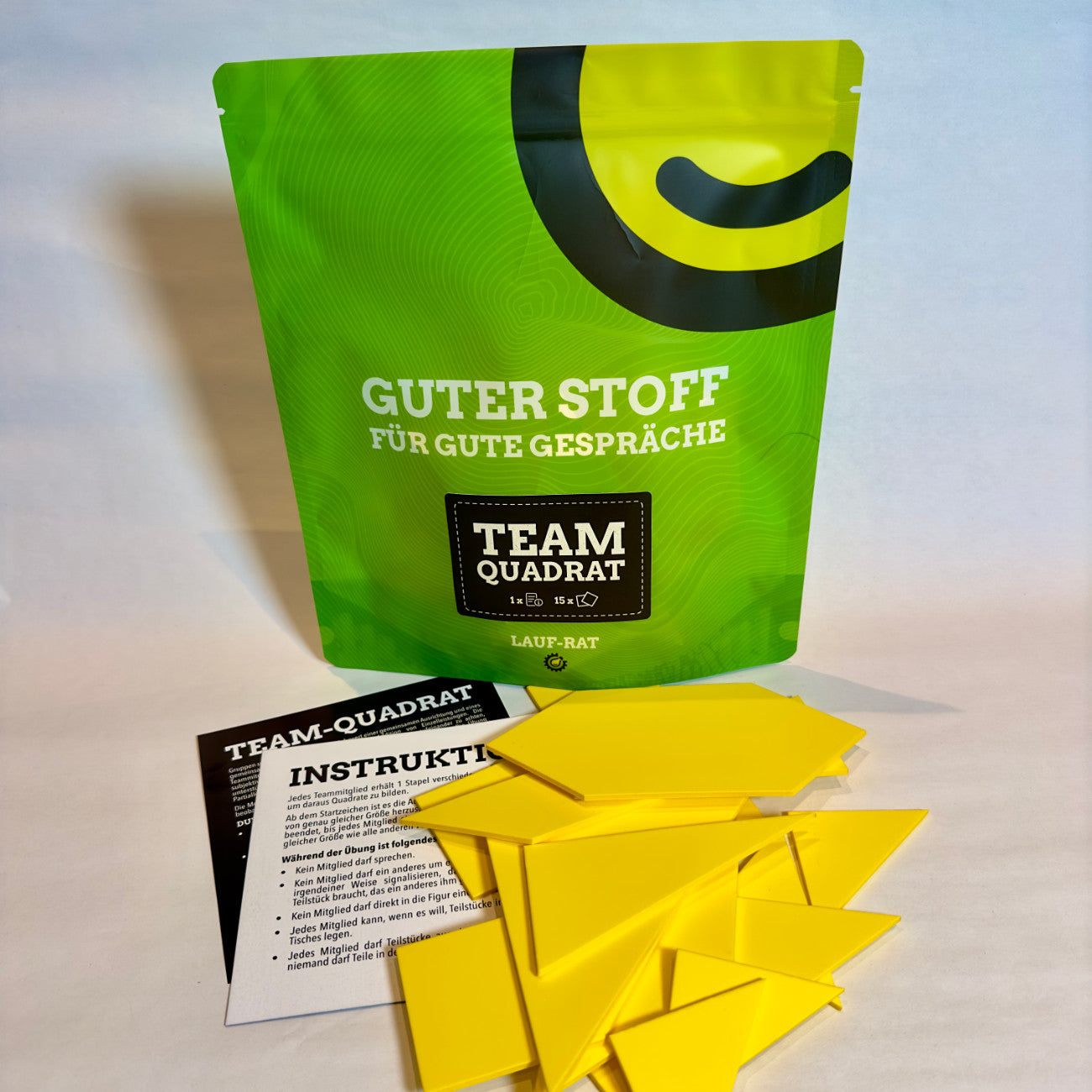 team-methode mit quadraten