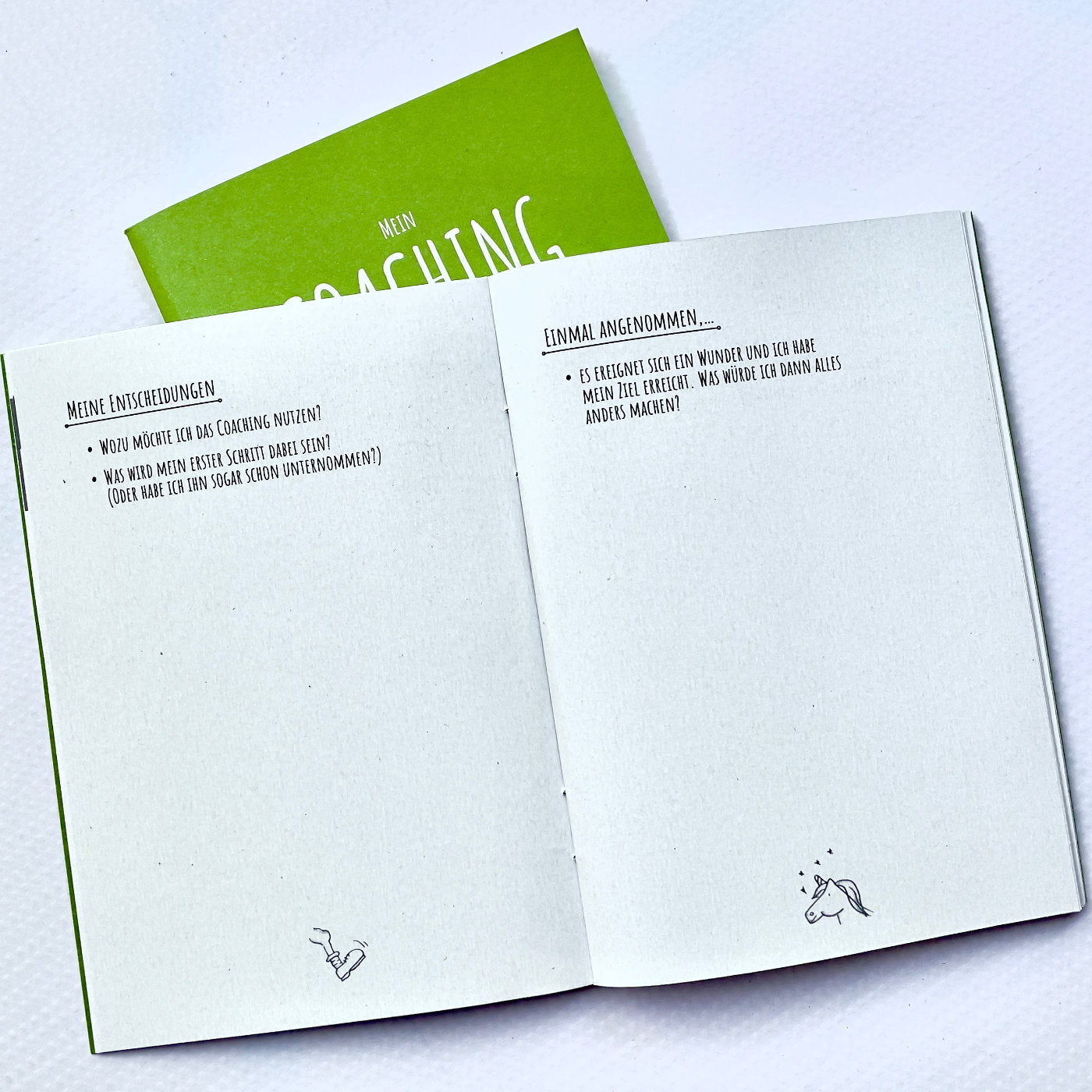 Coaching-Tagebuch für Notizen und persönliche Erkenntnisse