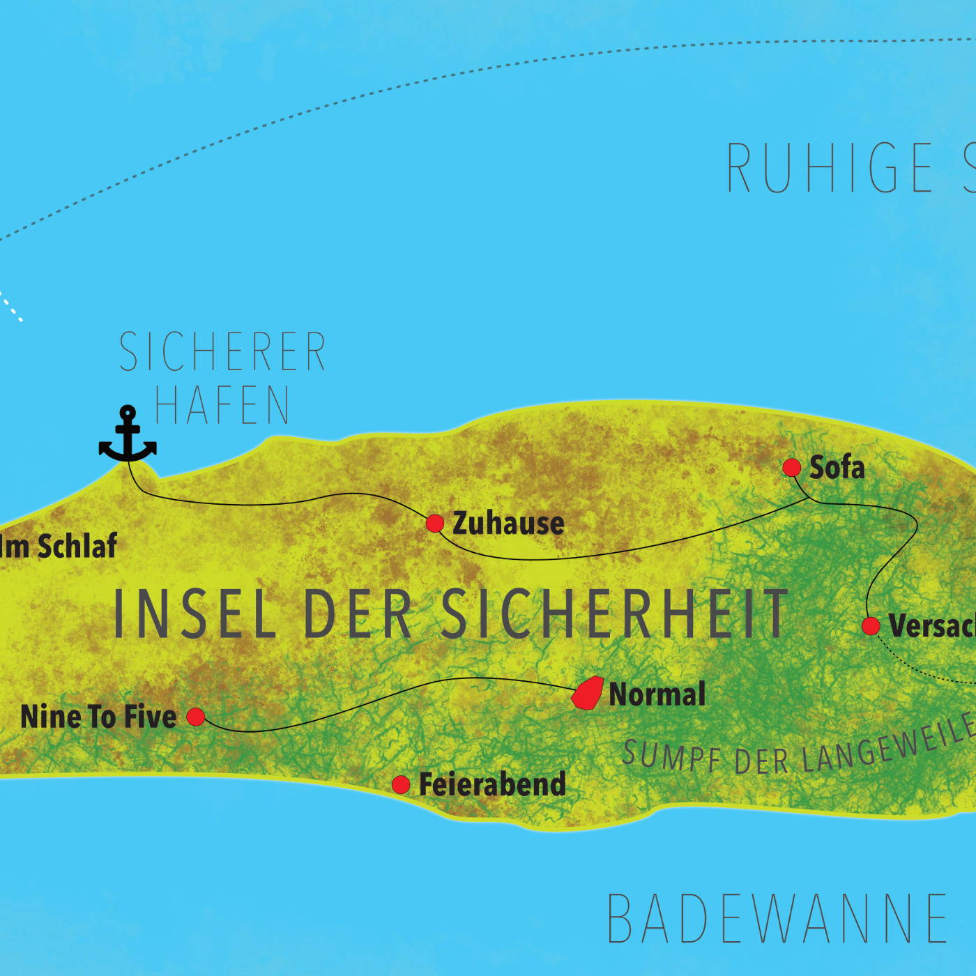 Landkarte der Befindlichkeit zum Downloaden PDF