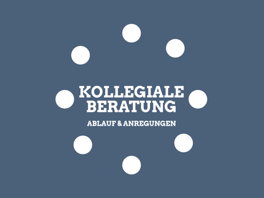 Struktur, Ablauf und Anregungen für die Kollegiale Beratung