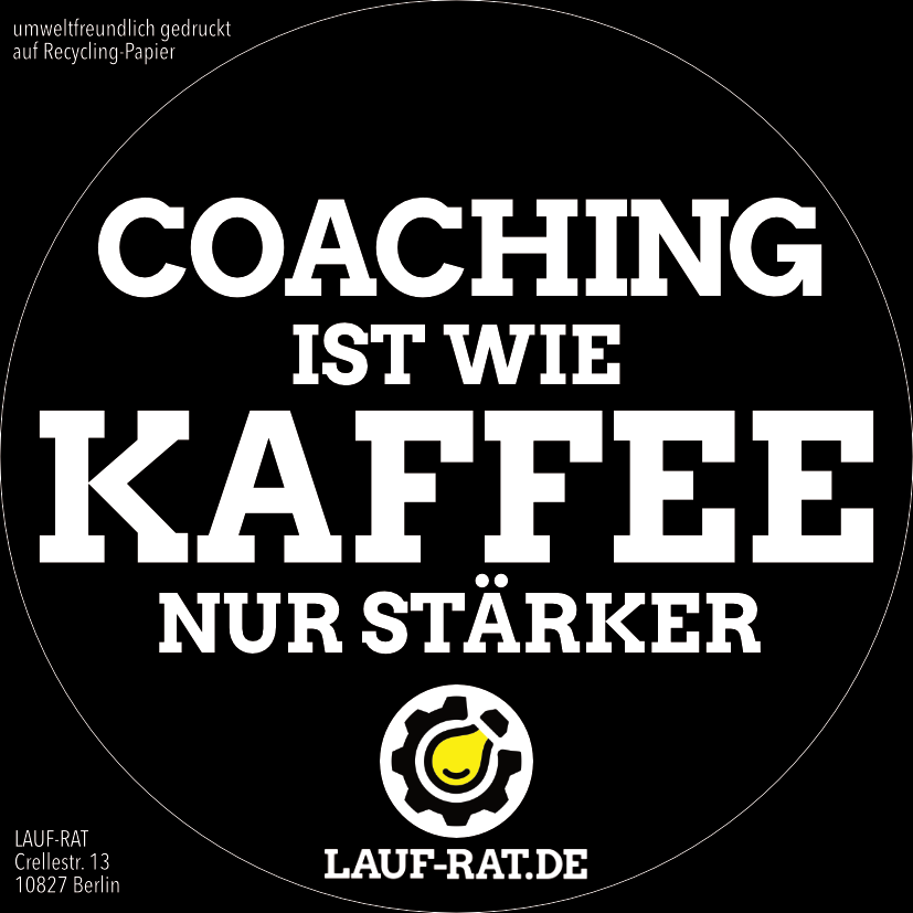 Coaching-Sticker zum Schmunzeln