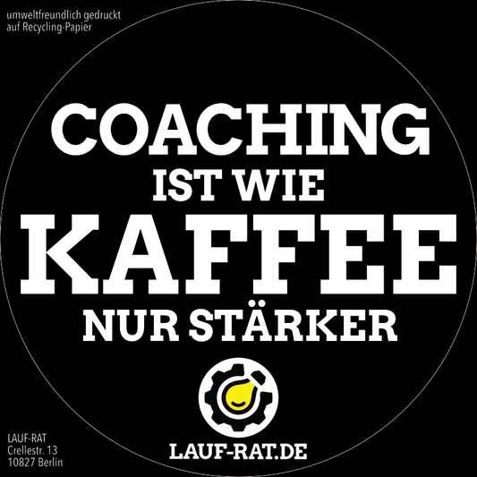 Coaching-Sticker zum Schmunzeln