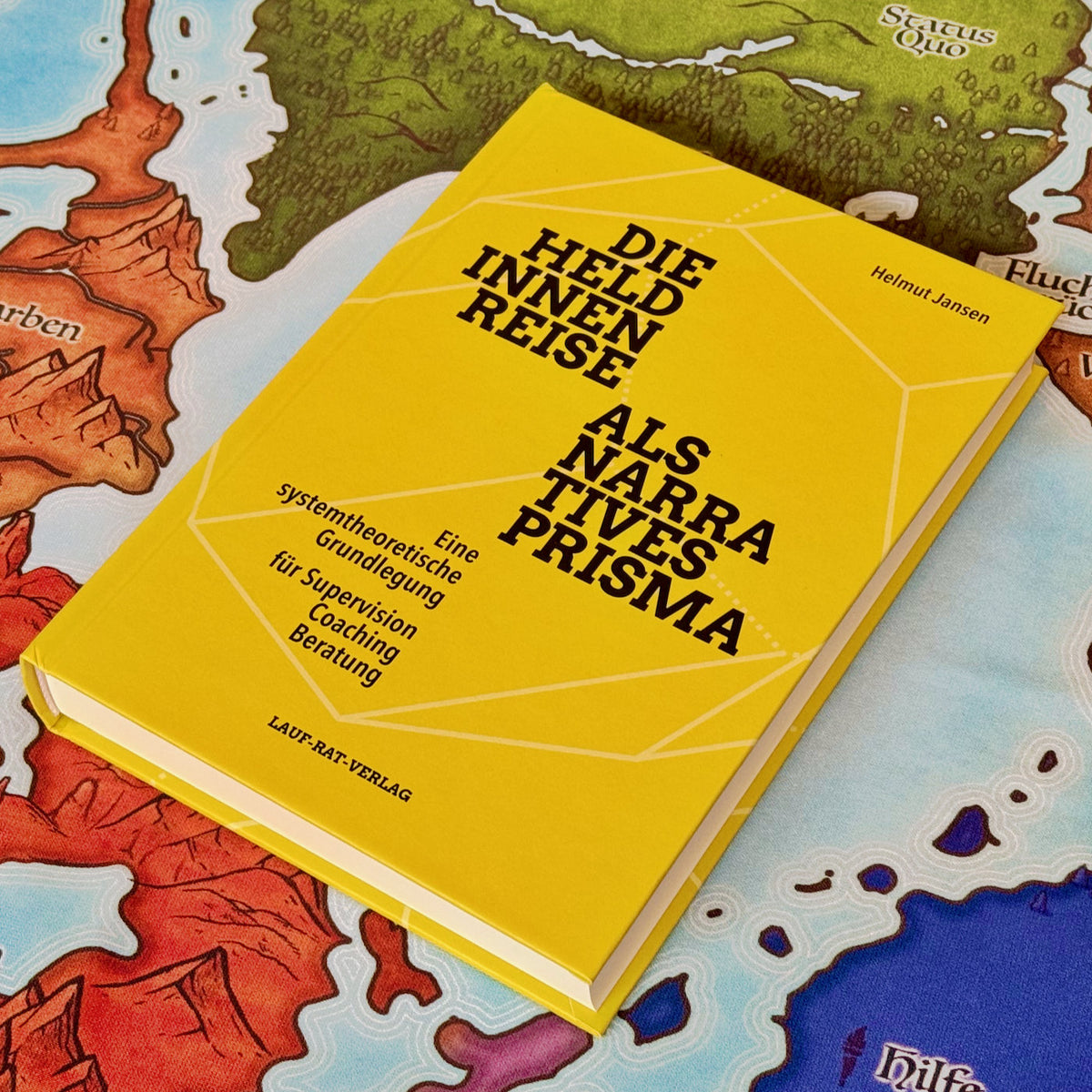 Coverabbildung „Die Heldinnenreise als narratives Prisma“ – ein Fachbuch für Supervision, Coahing und Beratung