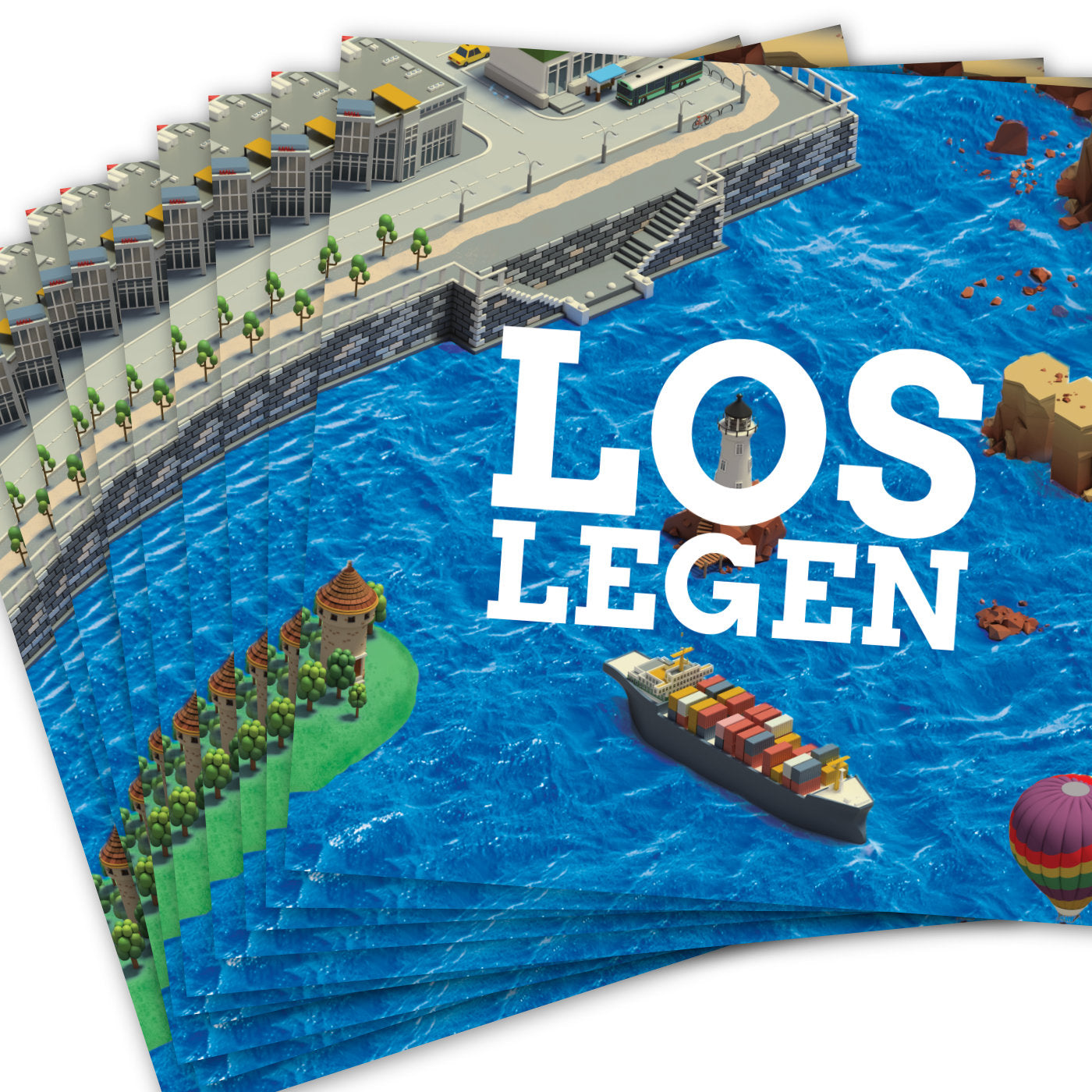 Coaching-Tool ‚Loslegen‘: stabile Moderationskarte aus Papier zur Reflexion und Strukturierung von Themen