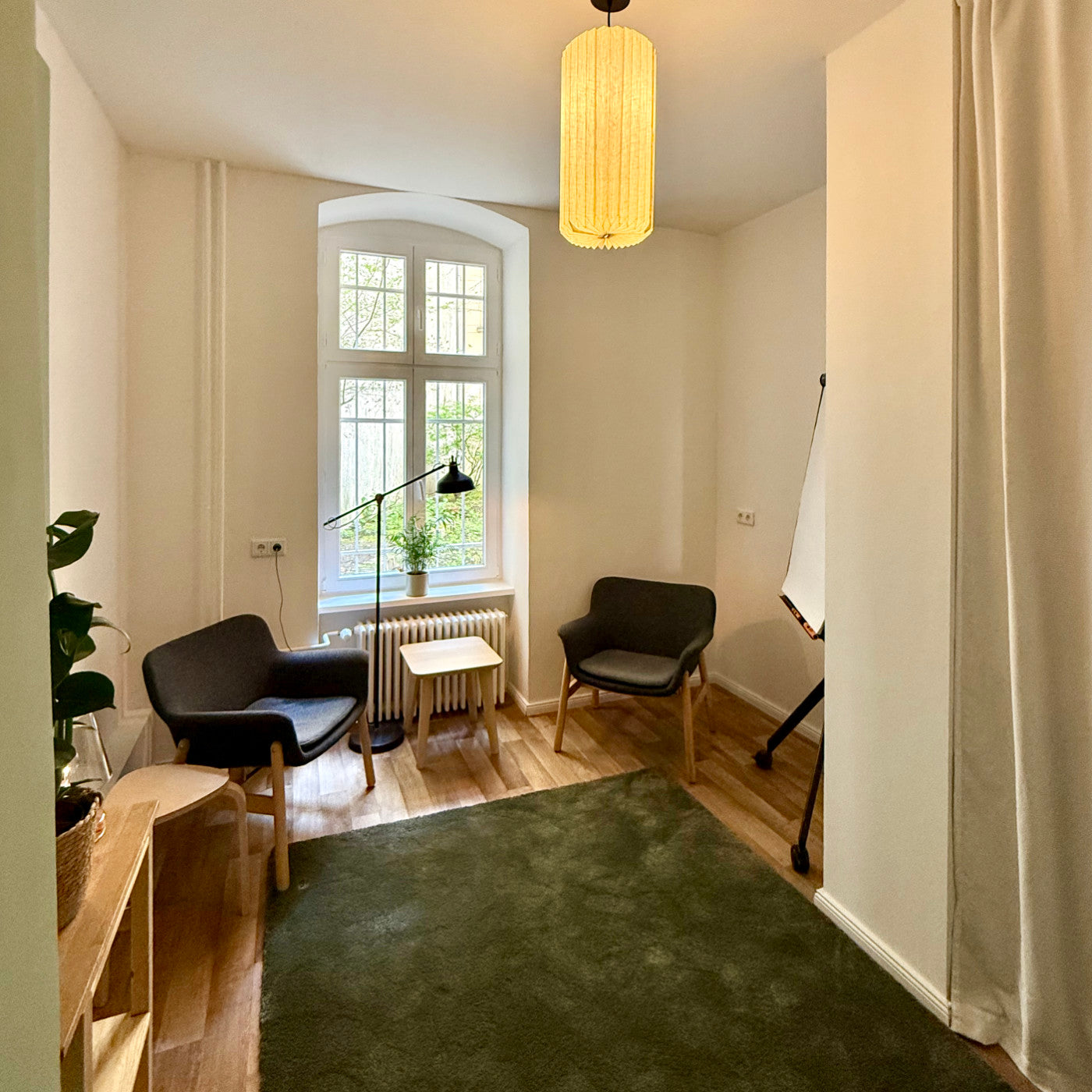 Besprechungsraum im Werkstatt-Laden von Lauf-Rat