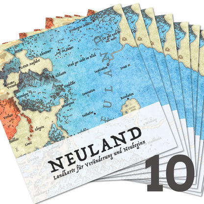 Günstiger 10er Pack der Change-Methode NEULAND für Training, Seminar, Coaching und Supervision