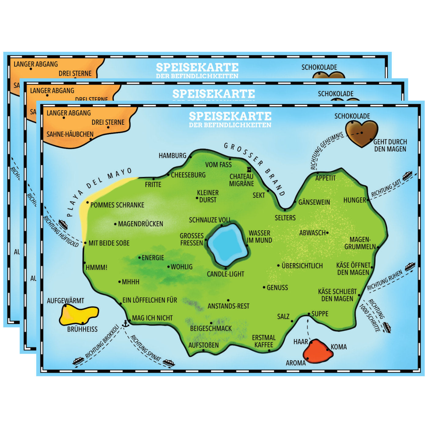 Humorvolle Reflexionskarte als Print für Check-ins, Team-Übungen und Positionierung im Seminar oder Training
