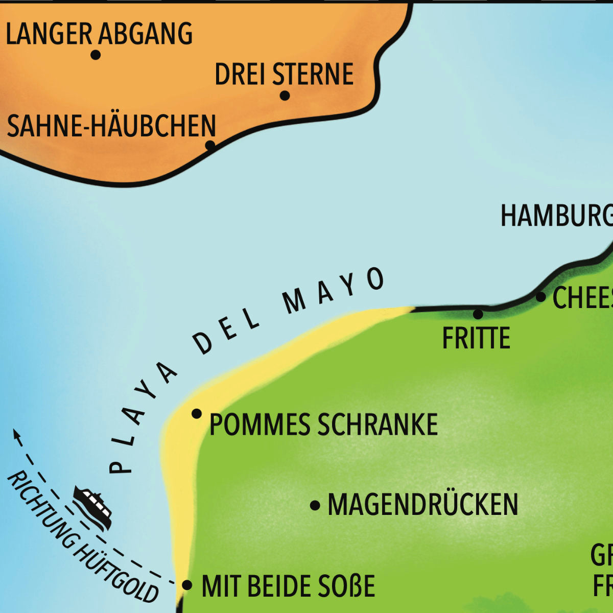 Coaching Landkarte mit Begriffen für Befindlichkeit. Die Coaching-Methode kann kostenlos herunter geladen werden