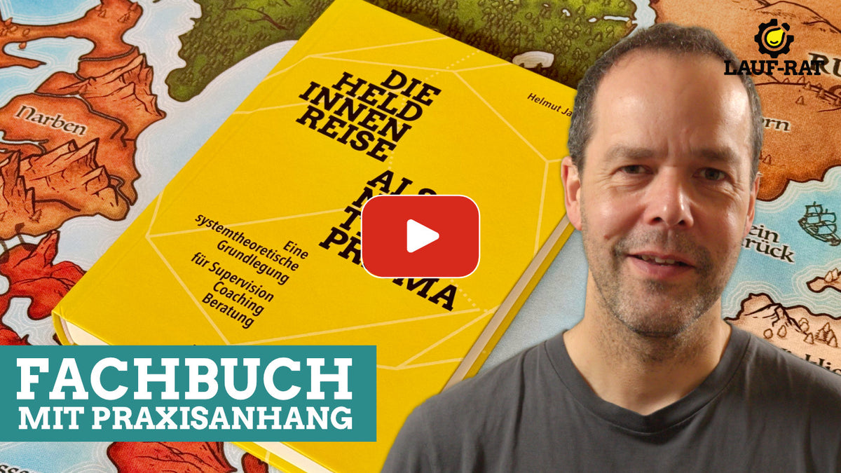 Video-Vorschaubild mit dem Buch zur Heldinnenreise von Helmut Jansen